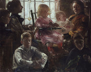 Lovis Corinth - The Family of the Painter Fritz Rumpf-Reproduction-Get Custom Art