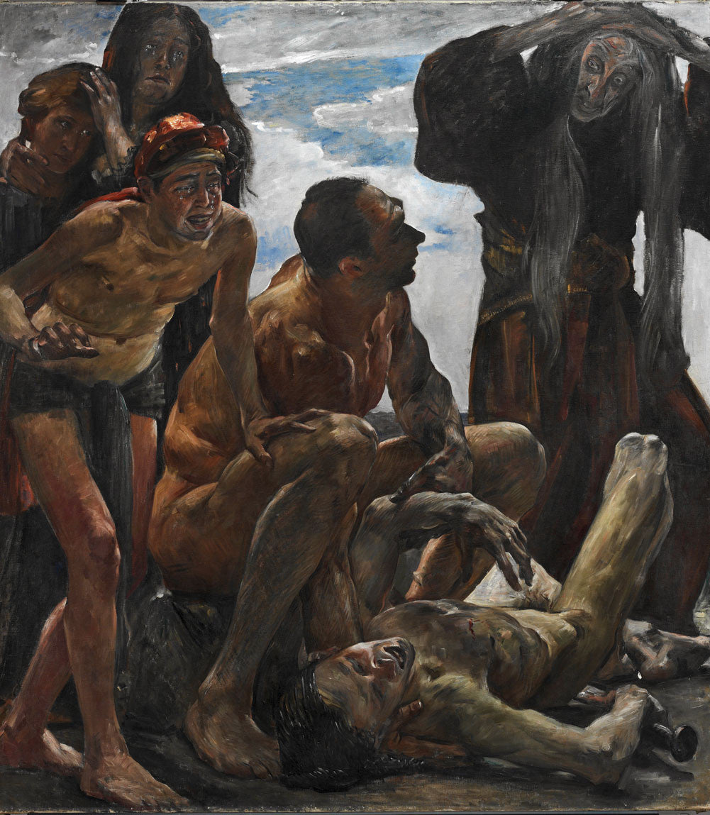 Lovis Corinth - Totenklage-Reproduction-Get Custom Art