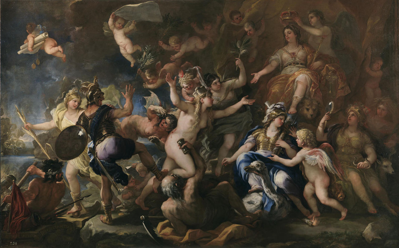 Luca Giordano - Messina Returned to Spain-Reproduction-Get Custom Art