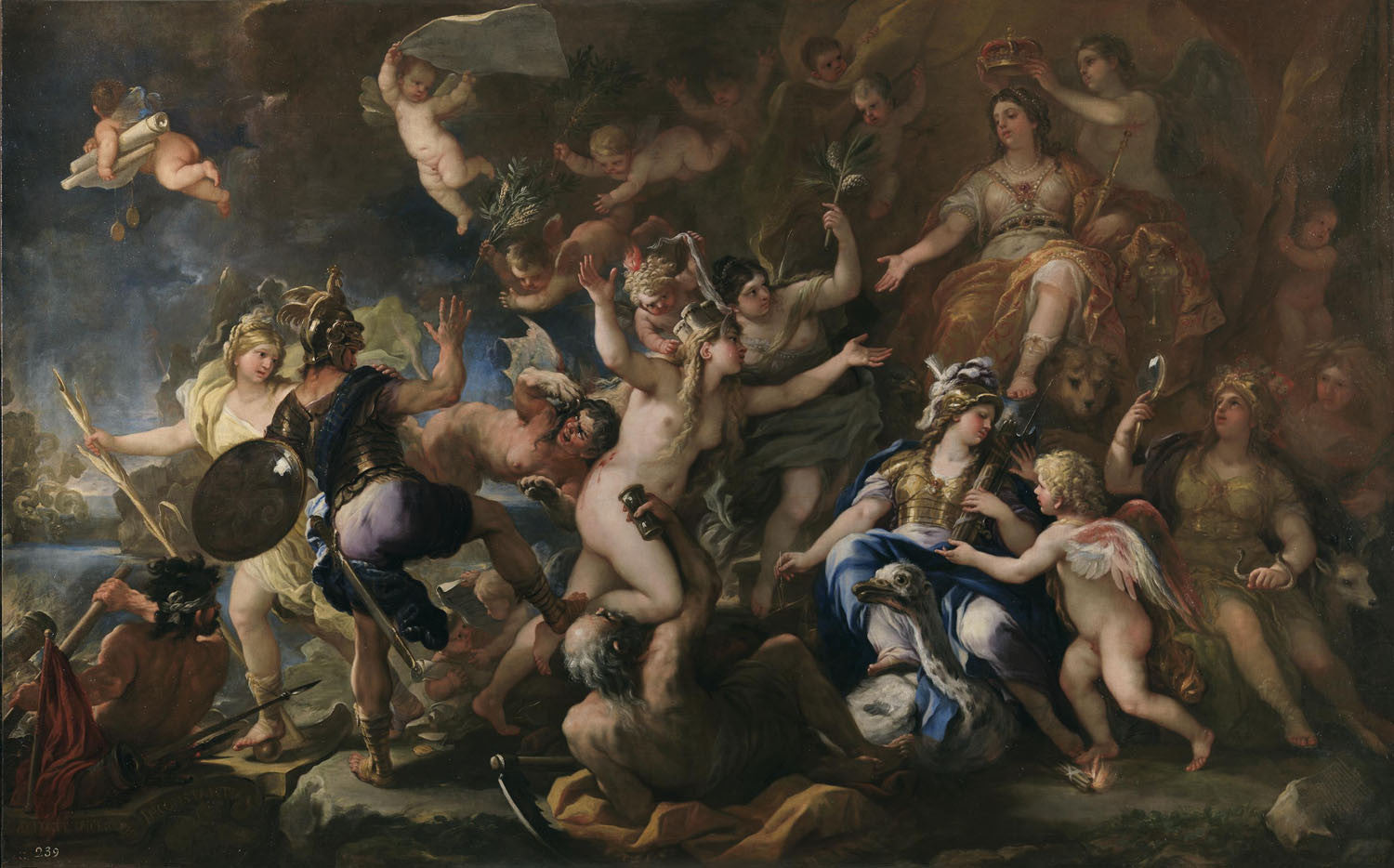 Luca Giordano - Messina Returned to Spain-Reproduction-Get Custom Art