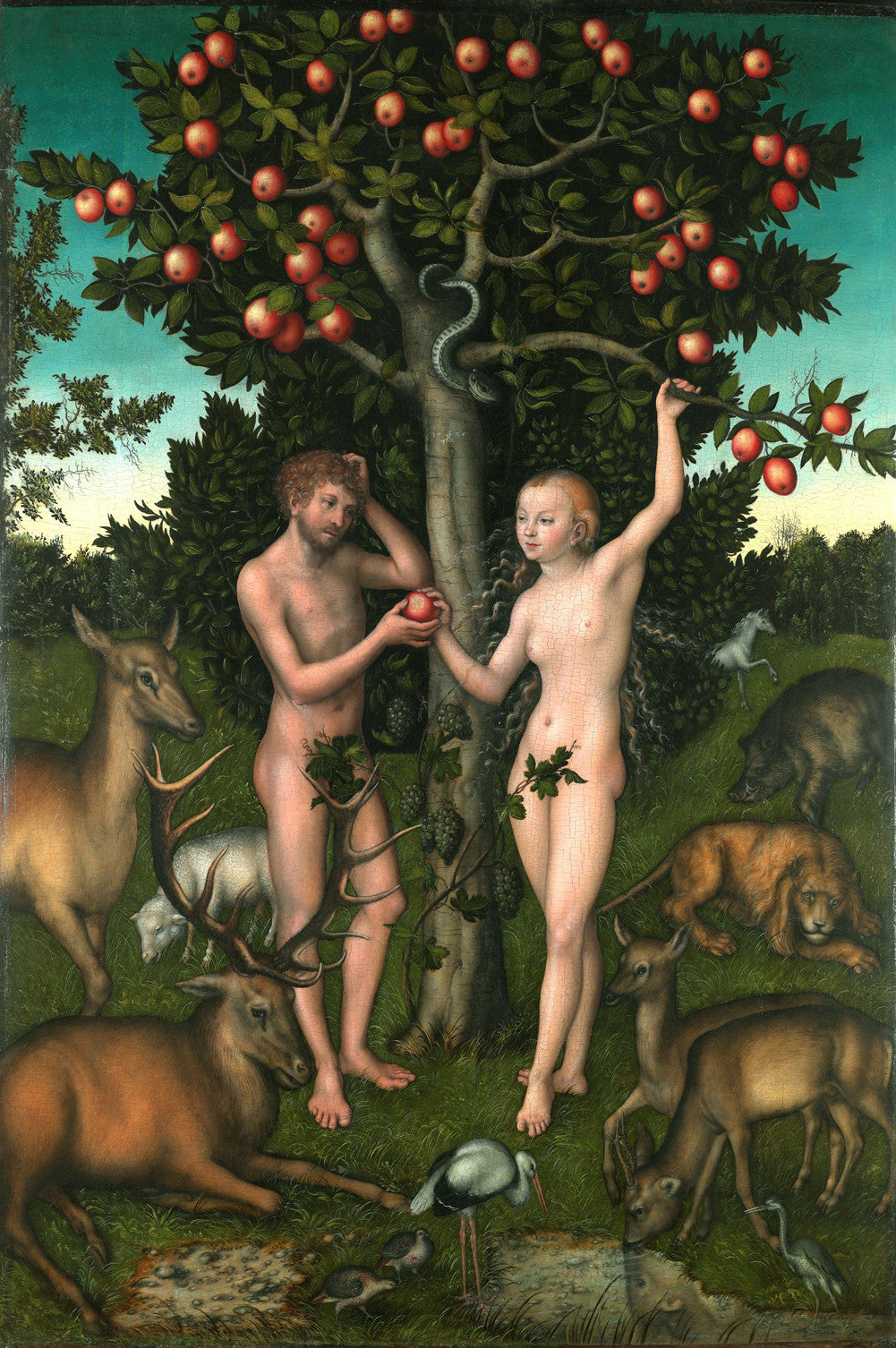 Lucas Cranach the Elder - Adam and Eve