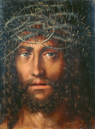 Lucas Cranach the Elder - Head of Christ Crowned with Thorns