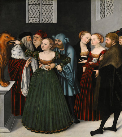 Lucas Cranach the Elder - The Bocca della Verita (The Mouth of Truth)