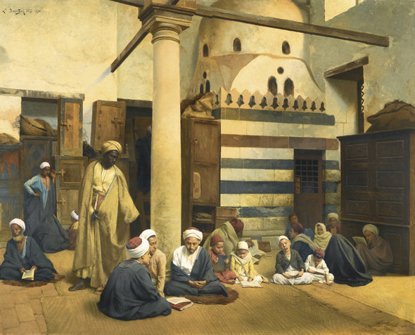 Ludwig Deutsch - In the Madrasa