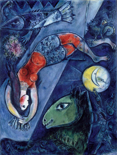 Marc Chagall - Blue Circus