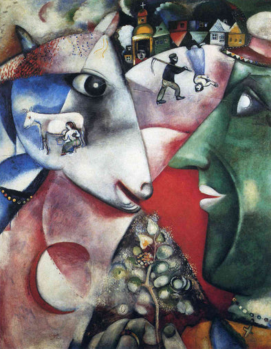 Marc Chagall - I and the Village