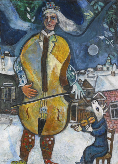 Marc Chagall - Le Violoncelliste