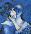 Marc Chagall - Lovers in Blue