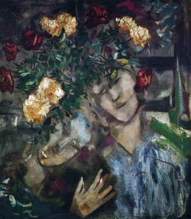 Marc Chagall - Lovers with Flowers