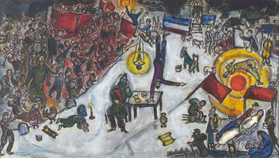 Marc Chagall - La Revolotion
