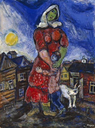 Marc Chagall - Mother and Child