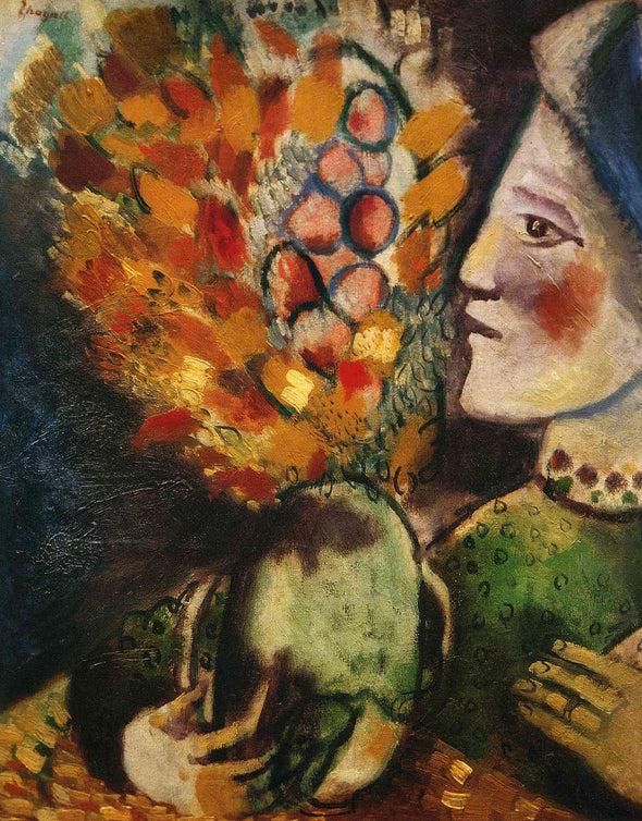 Marc Chagall - Woman with a Bouquet