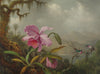 Martin Johnson Heade - Orchids and Hummingbirds