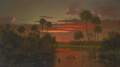 Martin Johnson Heade - The Great Florida Sunset