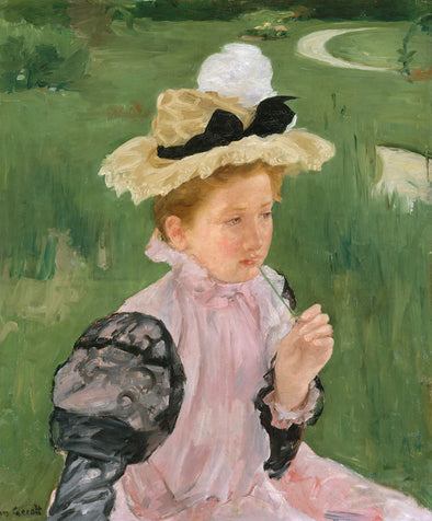 Mary Cassatt - Portrait of a Young Girl