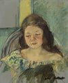 Mary Cassatt - Study for Françoise in a Round Backed