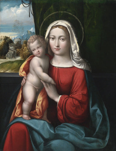 Massimo Stanzione - The Athenaeum, The Virgin with Child