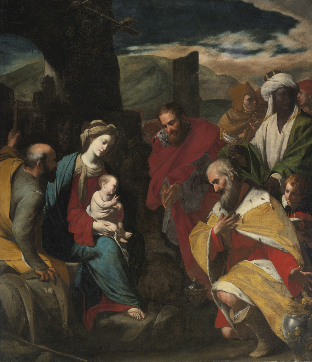 Massimo Stanzione - The Adoration of the Magi