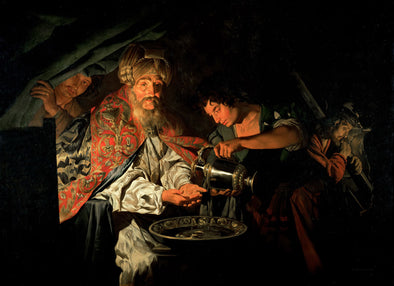 Matthias Stom - Pilate Washing His Hands
