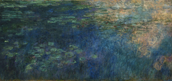Monet - Reflections of Clouds on the Water Lily Pond