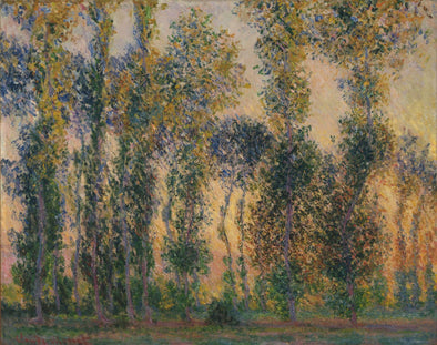 Monet - Poplars at Giverny Sunrise