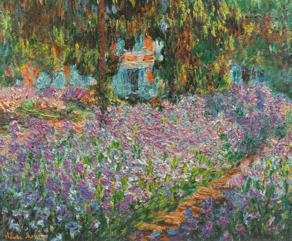 Monet - Irises In Monets Garden