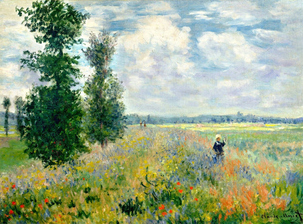 Monet - Poppy field Argenteuil