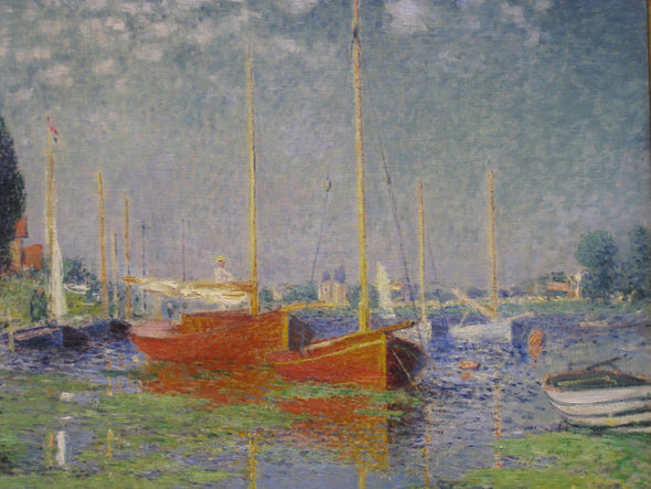 Monet - Red Boats at Argenteuil