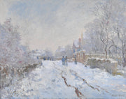 Monet - Snow at Argenteuil-Reproduction-Get Custom Art