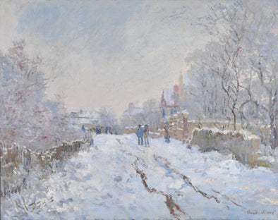 Monet - Snow at Argenteuil