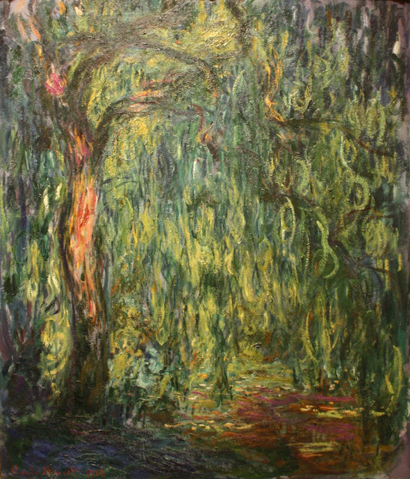 Monet - Weeping Willow (1918)