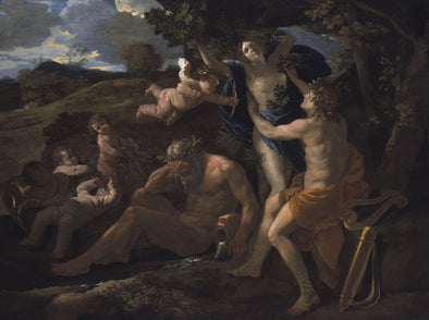 Nicolas Poussin - Apollo and Daphne