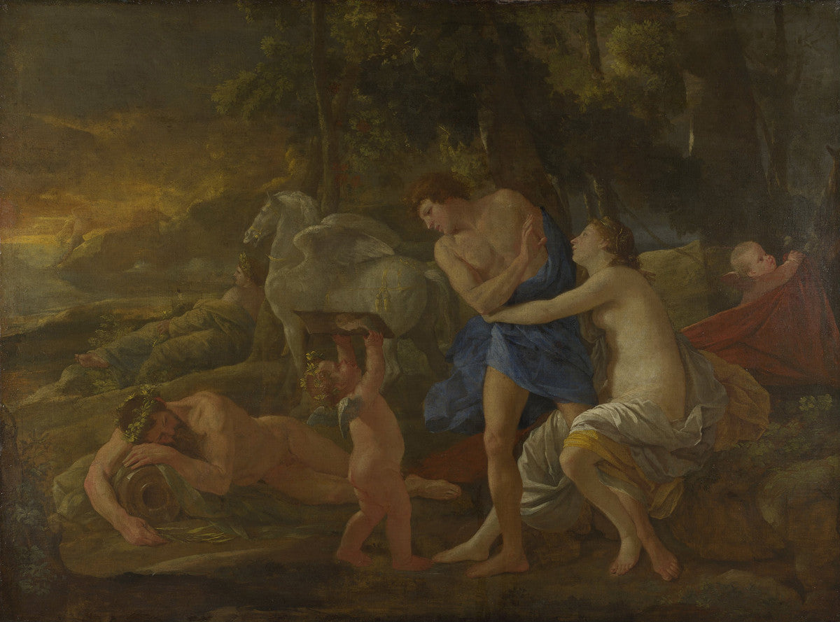Nicolas Poussin - Cephalus and Aurora-Reproduction-Get Custom Art