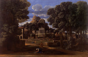 Nicolas Poussin - Landscape with the Ashes of Phocion-Reproduction-Get Custom Art