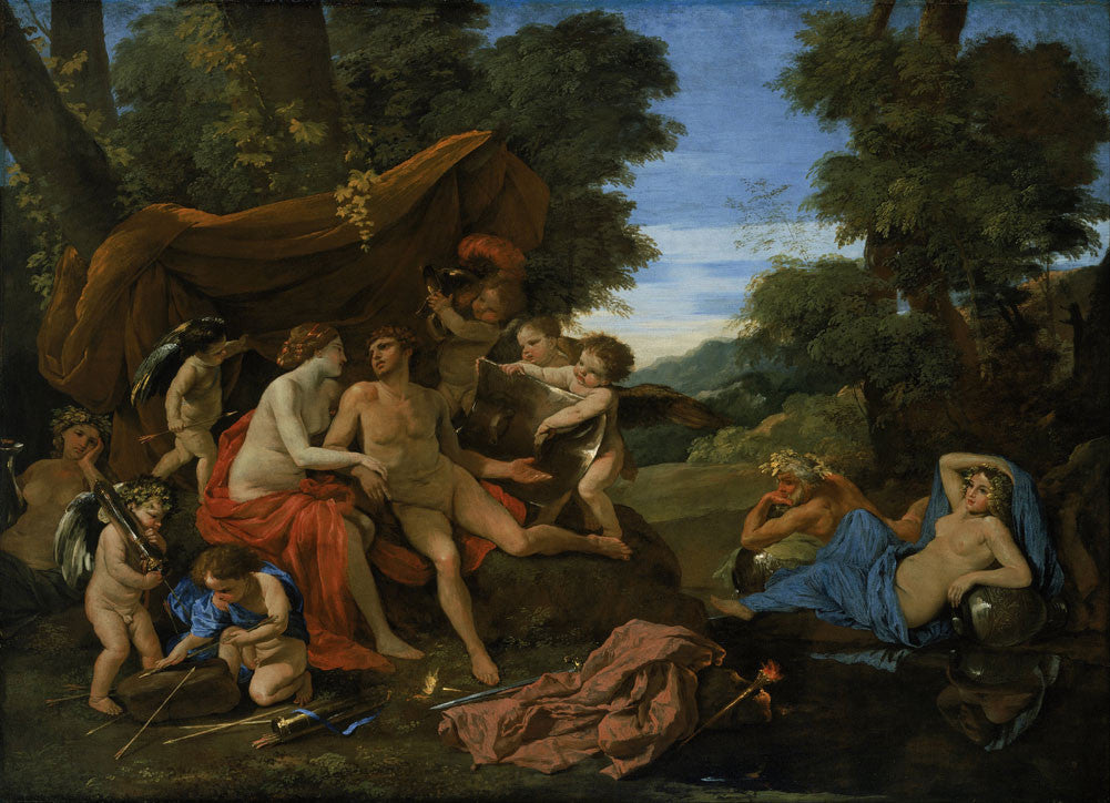 Nicolas Poussin - Mars and Venus