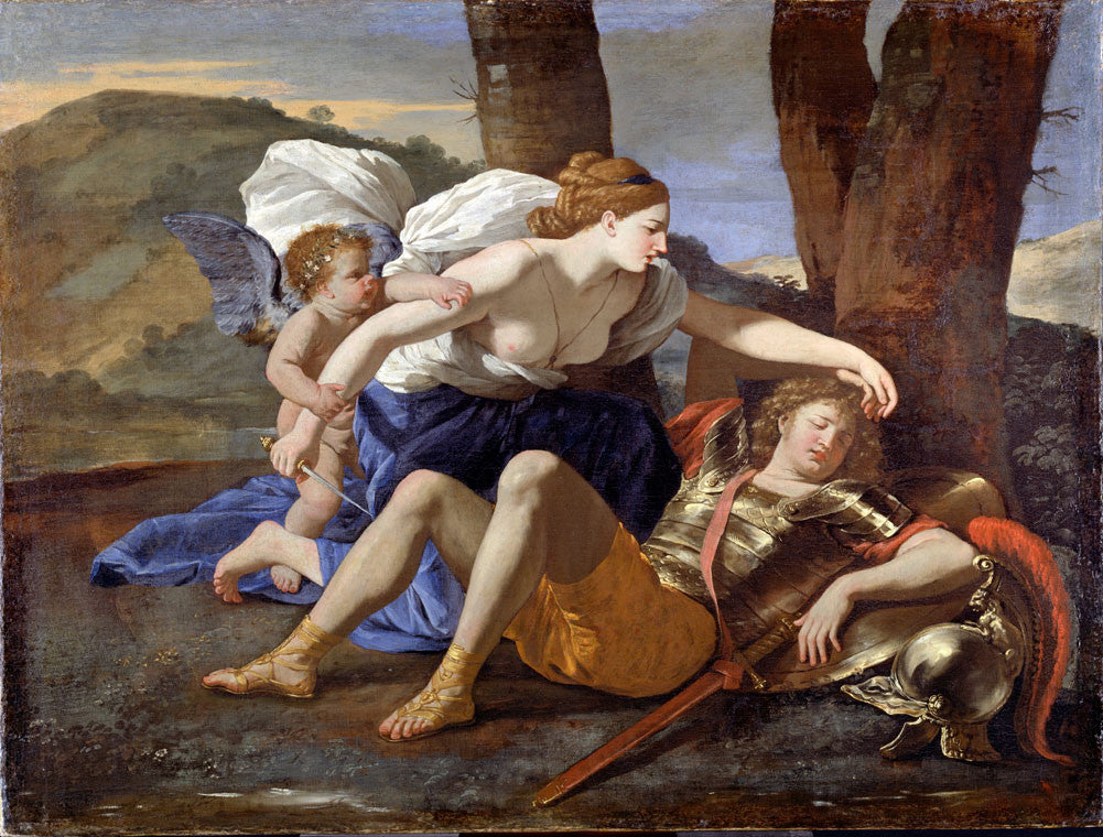 Nicolas Poussin - Rinaldo and Armida