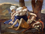 Nicolas Poussin - Rinaldo and Armida-Reproduction-Get Custom Art
