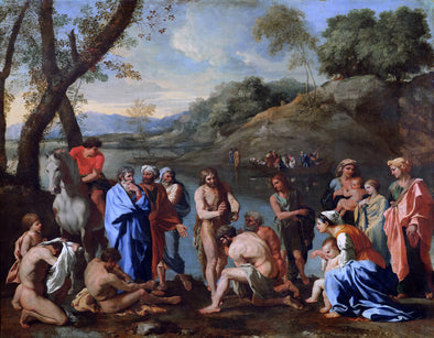 Nicolas Poussin - Saint John Baptising the People