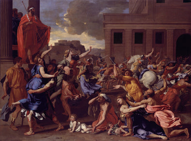 Nicolas Poussin - The Abduction of the Sabine Women