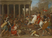Nicolas Poussin - The Conquest of Jerusalem by Emperor Titus-Reproduction-Get Custom Art