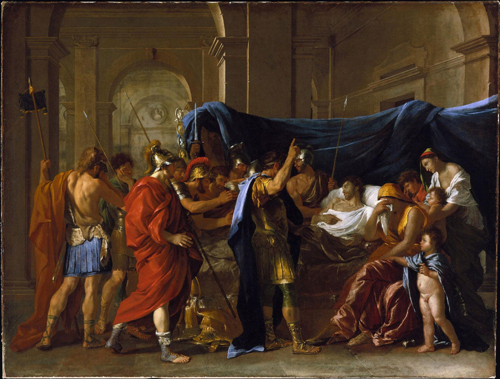 Nicolas Poussin - The Death of Germanicus