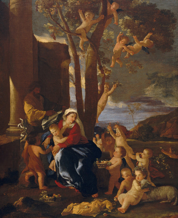 Nicolas Poussin - The Rest on the Flight into Egypt