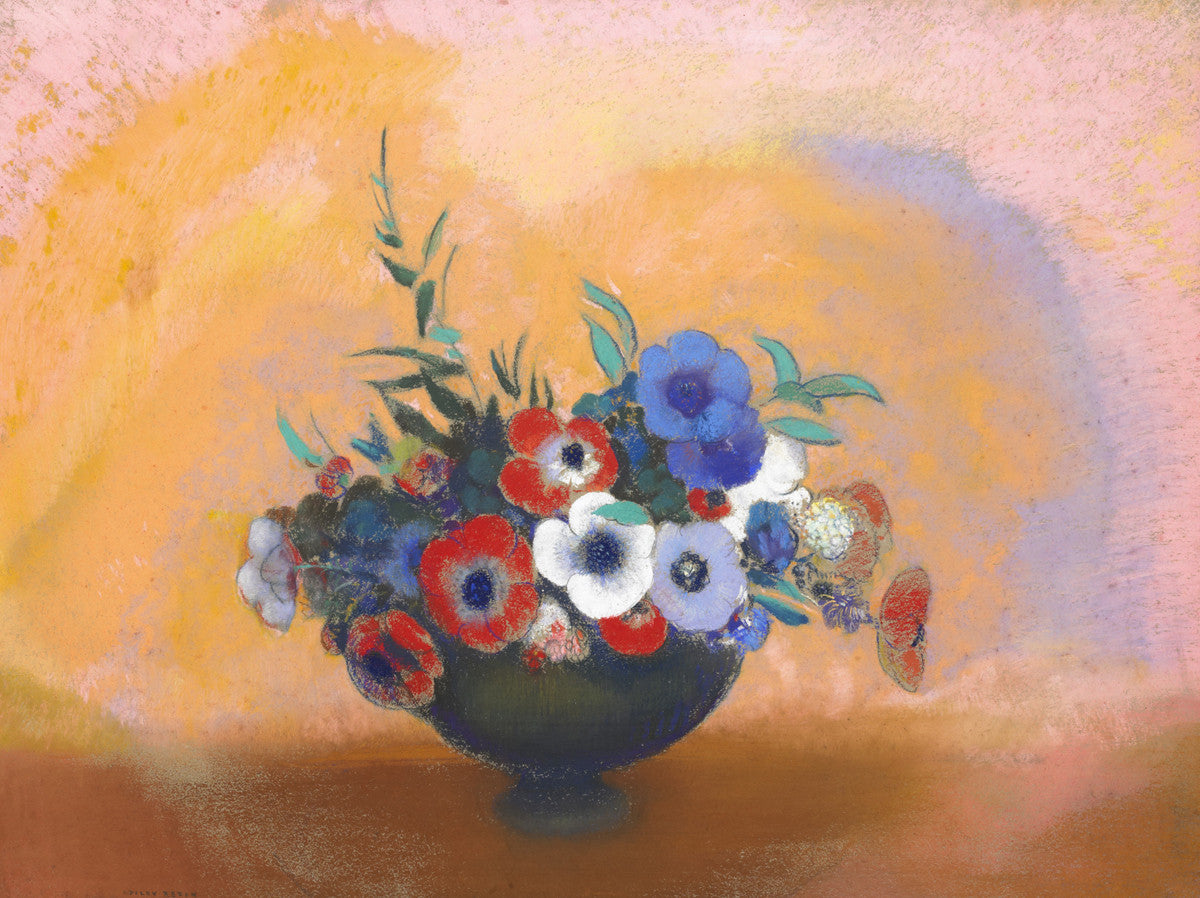 Odilon Redon - Anemones