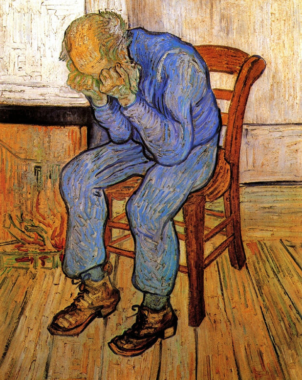 Vincent van Gogh - Old Man in Sorrow on the Threshold of Eternity