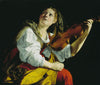 Orazio Gentileschi - Young Women with a Violin
