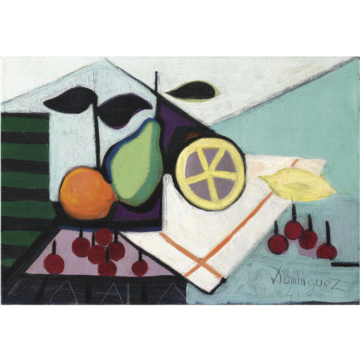 Oscar Dominguez - Composition Aux Citrons Et Aux Cerises