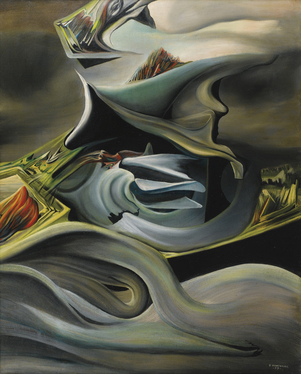 Oscar Dominguez - Epoque Lithocronique-Reproduction-Get Custom Art