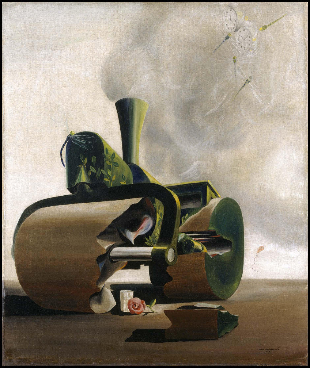 Oscar Dominguez - Steamroller and the Rose-Reproduction-Get Custom Art