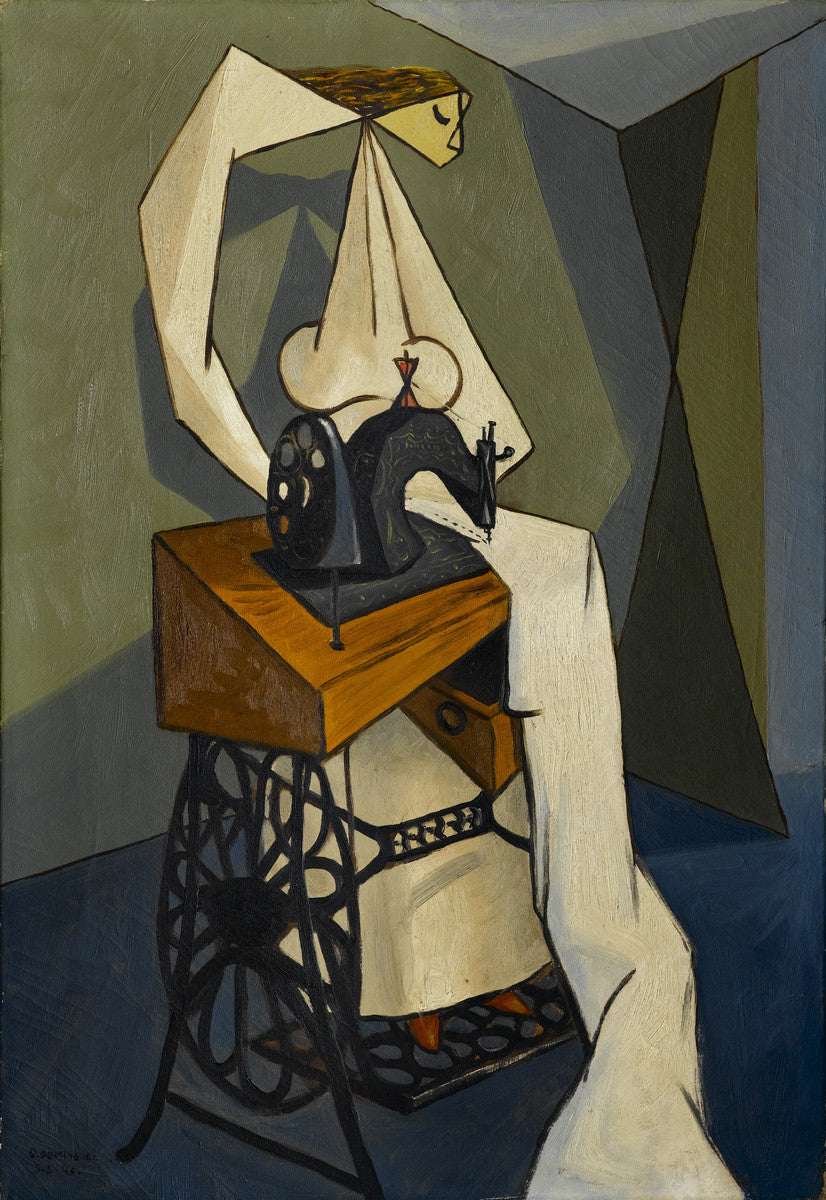 Oscar Dominguez - The Dress Maker-Reproduction-Get Custom Art
