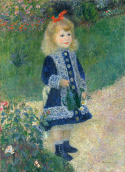 Pierre-Auguste Renoir - A Girl with a Watering Can